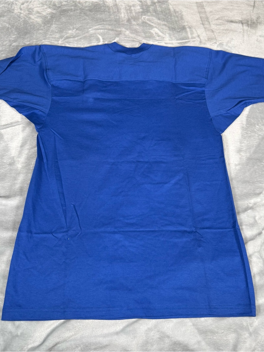 Russell Athletic Football T Shirt Mens L Slim Tall Fit Made In USA NEW 90s - Picture 6 of 11